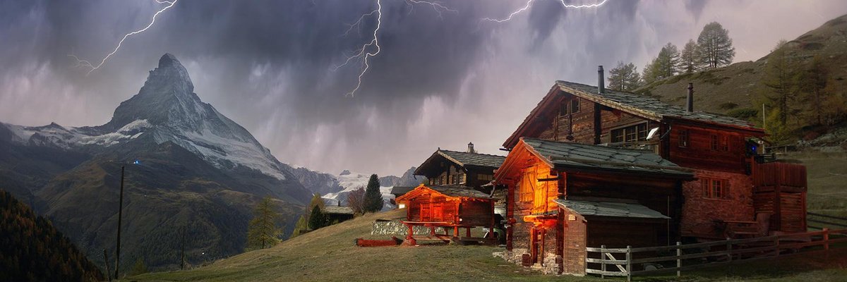 Matterhorn Gewitter